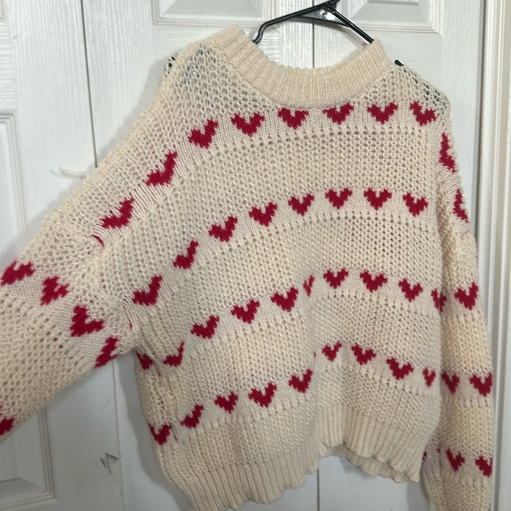 Heart sweater